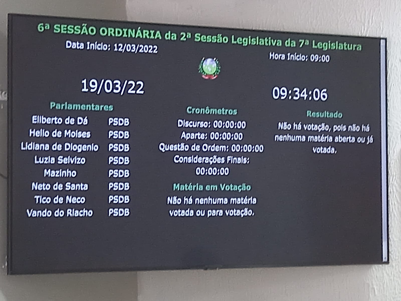 MODERNIZAÇÃO: Câmara Municipal de Vierópolis larga na frente assina ACT junto ao Senado Federal e implanta sistema eletrônico de votação através do Sistema de Apoio ao Processo Legislativo.